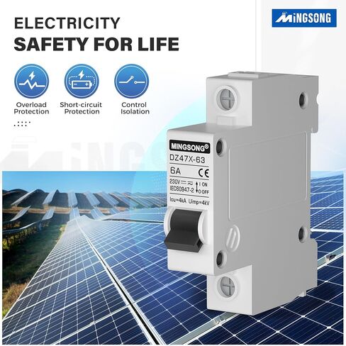DC Solar Dission Switch 32 AMP Solar Shot Off Switch 12V-400V 2 POLES POLES MINIATURE CIRCUIN in Saudi Arabia