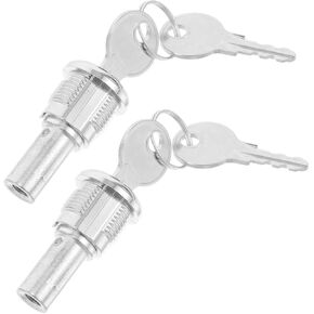 2 مجموعات استبدال لآلات البيع أسطوانة قفل المعادن للوجبات الخفيفة الصودا ومصوفي الحلوى للآلات ووحدات بيع العملة المعدنية in Kuwait