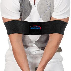 Golf Swing Training Aid - Muscle Memory & Connection Swing Corrector for Golfers, Arm & Elbow Posture Trainer for Right/Left Handed Beginners, Golf Trainer Arm Band for Indoor/Outdoor Club Practice in Saudi Arabia