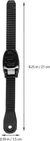 Mipcase 2 Sets Roller Skate Strap, Replacemen Inline Roller Skate Buckle Strap with Screws Nuts Linline Roller Skate Energy Straps for Men Women in Saudi Arabia