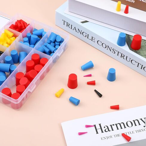 250 PCS Silicone Rubber Plupber Plugort Plugortment Kit Stoppers Rubber Rubber عالية درجة الحرارة 8/32 "إلى 1" للطلاء ، ثقب ، سدادة حماية السيليكون in Saudi Arabia