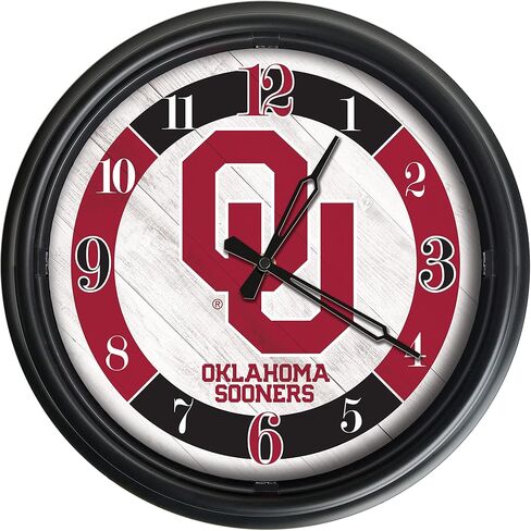 HBS Oklahoma University Indoor/Outdoor LED Wall Clock in Saudi Arabia