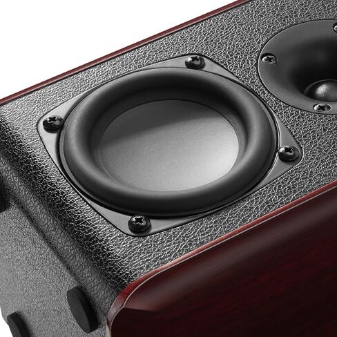 Saiyin Passive Bookshelf Speakers, 2-Way Passive Speakers, 3.5" Woofer & Silk Horn Tweeter, 60Hz Bass for Home/Office/Theater Pair (Needs Amplifier or Receiver to Operate) in Kuwait