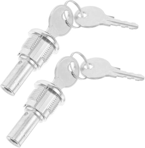 2 مجموعات استبدال لآلات البيع أسطوانة قفل المعادن للوجبات الخفيفة الصودا ومصوفي الحلوى للآلات ووحدات بيع العملة المعدنية in Kuwait