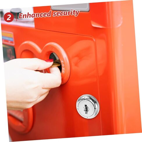 2 مجموعات استبدال لآلات البيع أسطوانة قفل المعادن للوجبات الخفيفة الصودا ومصوفي الحلوى للآلات ووحدات بيع العملة المعدنية in Kuwait