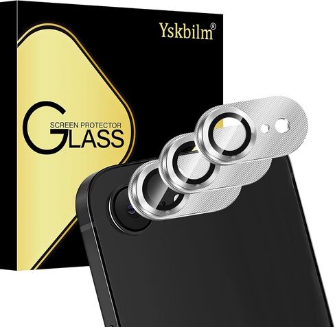 (3 Pack) Camera Lens Protector for iPhone 16e, Anti Scratch, Bubble Free,Tempered Glass Screen Protecto in Kuwait