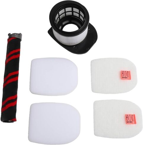 تناسب Shark IZ862H ، IZ562H ، UZ565H ، IZ540H ، IZ840 ، IZ800 XPSMFIZ700 XFFKIZ700 for Cordless Pro Cleaner ، 4pcs استبدال Kits ، بما في ذلك الفرشاة الرئيسية ، فلتر ، مرشحات من القطن. in Saudi Arabia