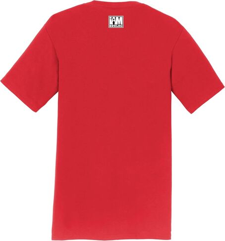 Logo Infusion Red T-Shirt 100% Cotton - Storm Bowling - Black Storm Logo - Design 00BC in Saudi Arabia