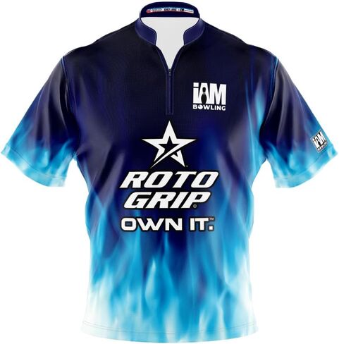 Logo Infusion Dye -Sublimated Bowling Jersey (Sash Collar) - I Am Bowling Fun Design 2016 -RG - Roto Grip in Saudi Arabia