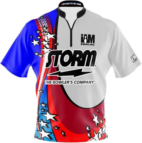 Logo Lefusion Dye -Sublimated Bowling Jersey (Sash Collar) - I Am Bowling Fun Design 2022 -ST - Storm in Saudi Arabia