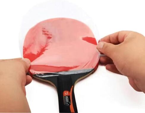 4pcs Clear Table Tennis Rackets Adhesive Film Adhesive,Protective Film Adhesive Protective Film for Table Tennis Rubber Protector Table Tennis Rackets Maintenance Cover,Table Tennis Accessories in Saudi Arabia