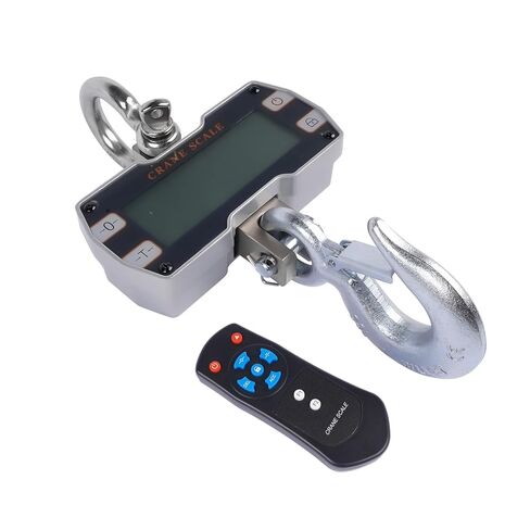 2 Ton Digital Crane Scale with Remote, 2000kg 4400lb Digital Hanging Scale, Industrial Heavy Duty Electronic Crane Scale in Saudi Arabia