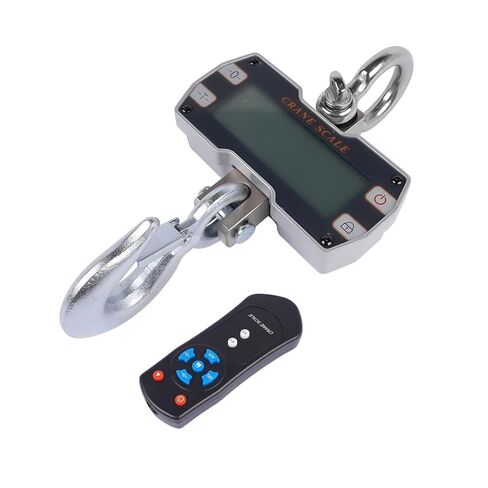 2 Ton Digital Crane Scale with Remote, 2000kg 4400lb Digital Hanging Scale, Industrial Heavy Duty Electronic Crane Scale in Saudi Arabia