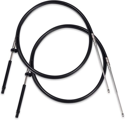 9ft Gen 2 كابل الخانق الخارجي يناسب Mercury 2pcs Throttle و Shift Cables for Mercury Outboard Motor Clables Cables Set in Saudi Arabia