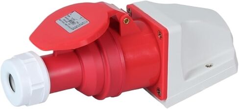Waterproof industrial socket aviation male and female docking five-core 32A three-phase explosion-proof IP44(Concealed installation set) in Saudi Arabia