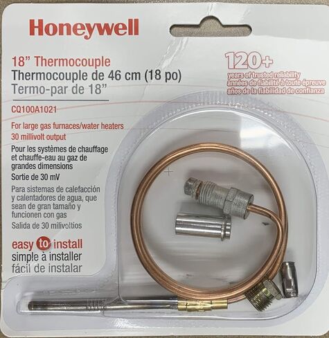 Honeywell CQ100A1021 18" Universal Thermocouple Kits in Saudi Arabia