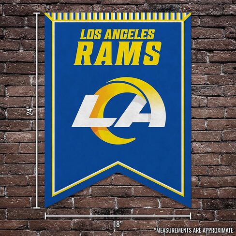 Rico Industries NFL Football 18" X 24" Rafter Felt Pennant in Saudi Arabia
