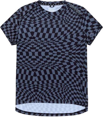 Troy Lee Designs Lilium Short-Sleeve Jersey - Women's, Twisted Checkers Black, S in Saudi Arabia