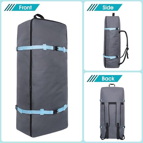 90L PADDLE BOARD BACKPACK ، حقيبة تخزين سفر مجداف قابلة للتنفيذ ، حقيبة كتف محفوظة للوقوف ، ركوب الأمواج الرياضية المائية في الهواء الطلق in Kuwait