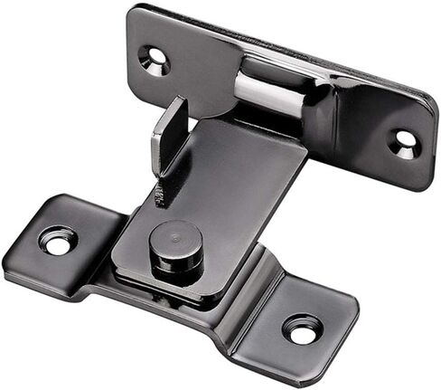 قفل باب الترباس الشريحة HASP ، البوابة الترباس ، 2pcs 90 زاوية اليمنى باب الباب المزلاج Hasp فتحة شريحة الباب الترباس بوابة بوابة باب المزلاج براغي المزلاج المنحني in Kuwait