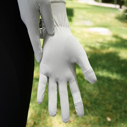 1pair Sun Protecting Touchscreens Gloves Ice Silk Cycling Gloves Outdoor Mittens for Running Hiking in Saudi Arabia