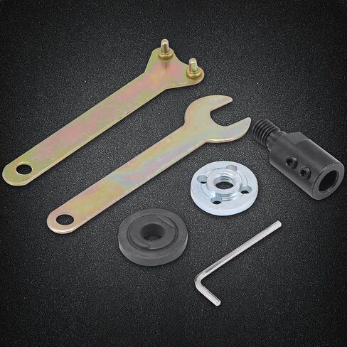 M10 Arbor Mandrel Adaptor,5mm/8mm/10mm/12mm Motor Shaft Coupler Sleeve for Angle Grinder(M10-10mm) in Saudi Arabia