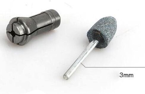 عام 1pc 3 مم / 6 مم محول تشاك سبيكة لقطع النقش ، الأسود ، 6 مم in Kuwait