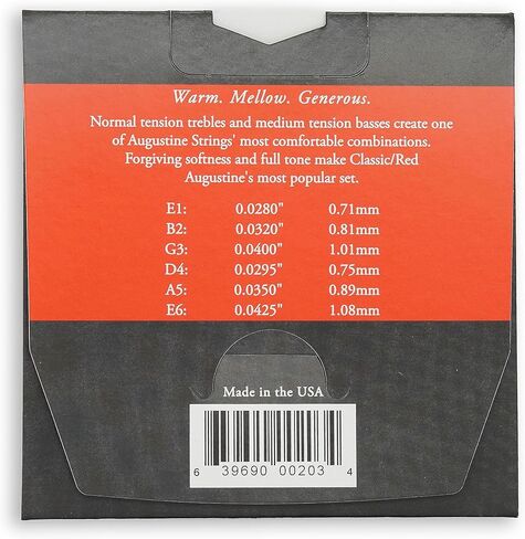 Augustine Strings Classic Blue - High Tension Classical Guitar Strings - The Original Nylon String - 3 Sets in Kuwait