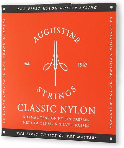 Augustine Strings Classic Blue - High Tension Classical Guitar Strings - The Original Nylon String - 3 Sets in Kuwait