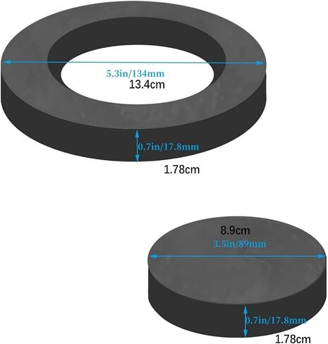 Wall Hung Toilet Gasket Neo-Seal Closet Gasket Kit Z1210-57 for Z1200-NEOSEAL-GSKT-4 RV Parts in Saudi Arabia