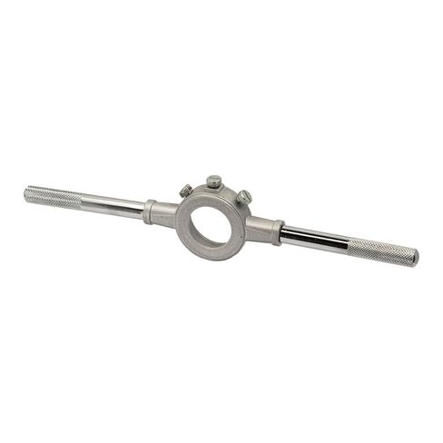Drill America 1/4"-20 UNC X 1" OD HSS Round Adjustable Die with Matching Die Handle (Wrench), Die Stock in Kuwait