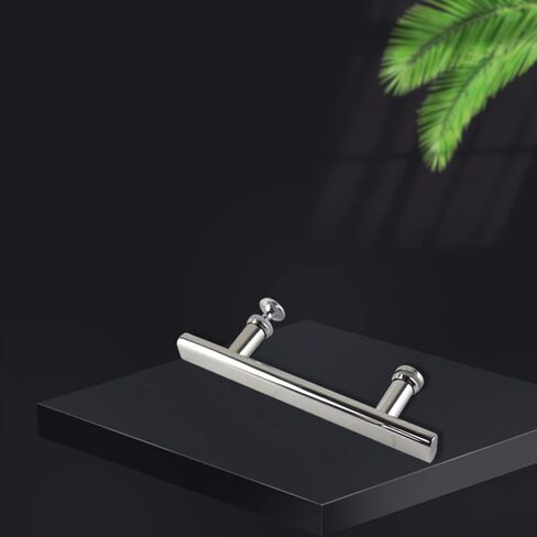 Push and Pull Glass Shower Door Handle Stainless Steel,Bathroom Door Knobs Grab Bar Rail,Replacement Bathroom Door Knobs in Saudi Arabia