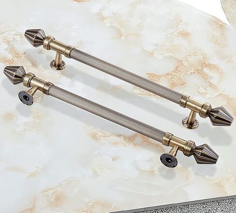 Vintage Door Knob for Home Entry - Modern Entry Door Handle Push/Pull, Sliding Barn Door Handle, Antique Glass Doors Han in Saudi Arabia