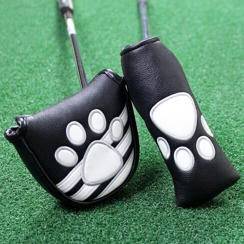 Myartte Golf Head Covers Blade Putter Cover Headcover Magnetic Closure Embroidered Animals Fits Most Brands Scotty Cameron Odyssey Taylormade Ping ect. in Kuwait