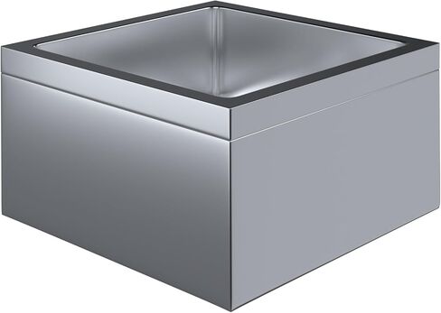 Stainless Steel Floor Mop Sink | 304 Stainless Steel | NSF (24" x 24" x 13") in Saudi Arabia