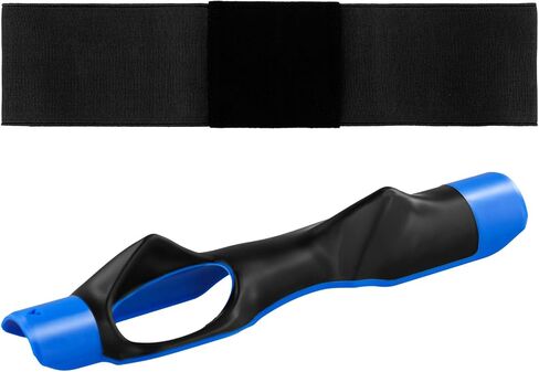 Golf Grip Trainer & Swing Correcting Arm Band, Black Golf Club Training Combo Grip Attachment for Correct Hand Position & Grasp and Improved Swing Mechanics in Saudi Arabia
