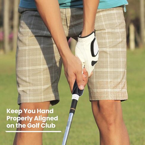 Clip-On Golf Grip Trainer, Golf Swing Training Aid for Improving Proper Hand Positioning in Saudi Arabia