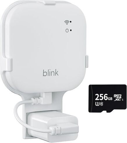 Outlet Wall Mount for Blink Sync Module Core, Sync Module Mount Holder for Blink Indoor Security Camera, No Drilling No Messy Wires Camera Mount with Short Cable (1Pack) in Kuwait