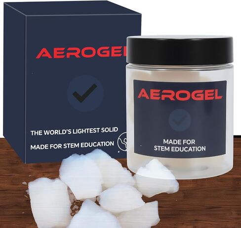 Aerogel, Ultra-Light Silica Aerogel Block, Nano Aerogel Super Insulation Material for Building Materials and Aviation, Made for Scientific Experiments and STEM Education (150mL) in Kuwait