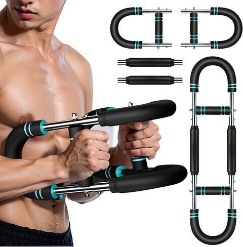 Twister Arm Trainer للرجال والنساء ، معدات تمرين الصدر والذراع القابلة للتعديل ، بار ذراع محمول ، تمرين على الصدر ، معدات لياقة الصالة الرياضية المنزلية in Saudi Arabia