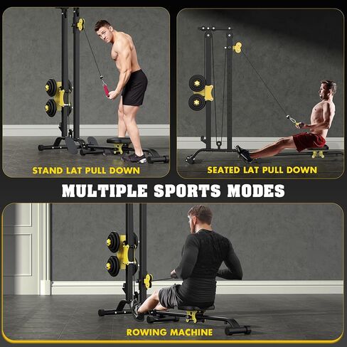 محطة الكابلات متعددة الوظائف LAT هبوط الجهاز منخفض صف الكبل وتجديف آلة التمرين للتجول في صالة الألعاب الرياضية المنزلية in Kuwait