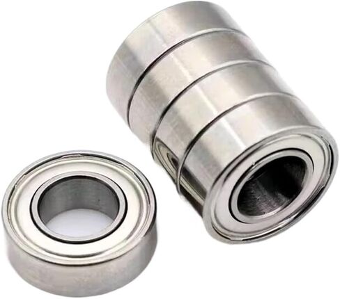 2/5pcs Deep Groove Ball MR148ZZ Bearing 8 * 14 * 4mm Precise Bearings Steel(2Pcs) in Saudi Arabia