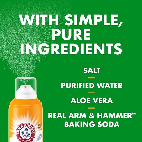 Arm & Hammer Simply Saline Gurn Care 3-in-1 ، رذاذ الإسعافات الأولية المطهر مع الصبار للمساعدة في منع العدوى ، والملوحية الخالية من اللدغة لري الجروح والتنظيف ، وتهدئة الجروح مع الألوة ، 7.4 أوقية ، 2pk in Kuwait