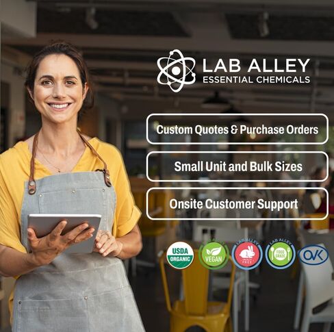 Lab Alley Ethylene Glycol Lab Grade ، رائع للتجمد والتطبيقات المختبرية - 1 جالون in Kuwait
