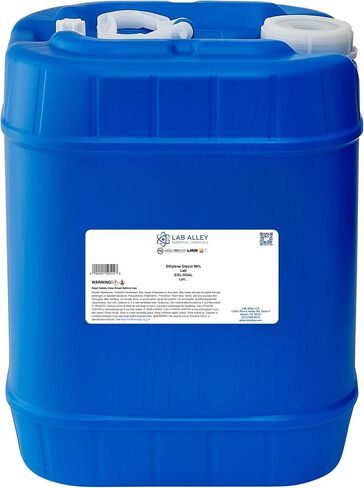 Lab Alley Ethylene Glycol Lab Grade ، رائع للتجمد والتطبيقات المختبرية - 1 جالون in Kuwait