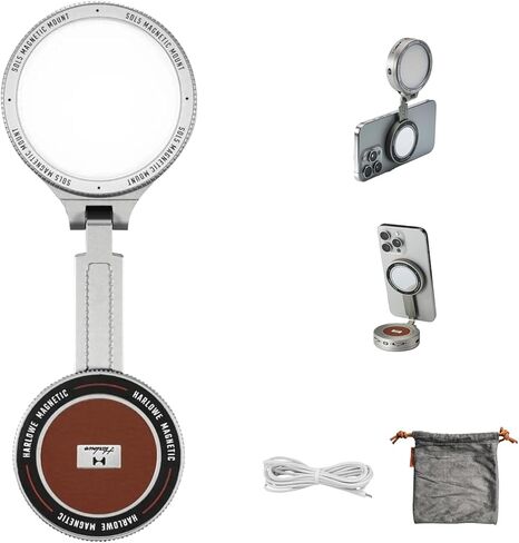 Sol 5 Selfie Light for iPhone ، Magnetic Bi-Color 2700K-6500K ALPECT LIGH in Kuwait