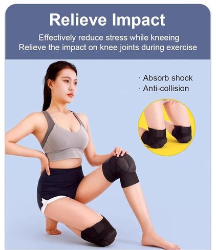 2 Pack Turtle Volleyball Knee Pads for Women Men Wrestling Knee Pads Wrestling Gear, Crash Pad Snowboarding Gear Knee Protector Soft Knee Pad for Work (Medium) in Saudi Arabia