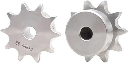 مسننة أسطوانة الأسنان ضرس 1pcs 10-25 الأسنان الفولاذ المقاوم للصدأ 08B سلسلة ضرس سلسلة الترس الملعب 12.7 مم (15 أسنان) in Kuwait