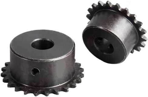 Gears,Motor Pinion Gear, 1pc 24 Teeth 03C Industrial Drive Sprocket Wheel 45# Steel Chain Gear 24T Bore 10/12/15mm(12mm) in Saudi Arabia
