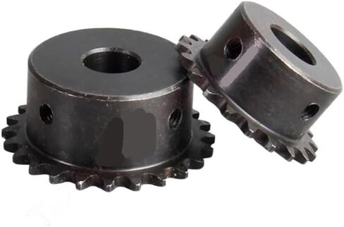 Gears,Motor Pinion Gear, 1pc 24 Teeth 03C Industrial Drive Sprocket Wheel 45# Steel Chain Gear 24T Bore 10/12/15mm(12mm) in Saudi Arabia